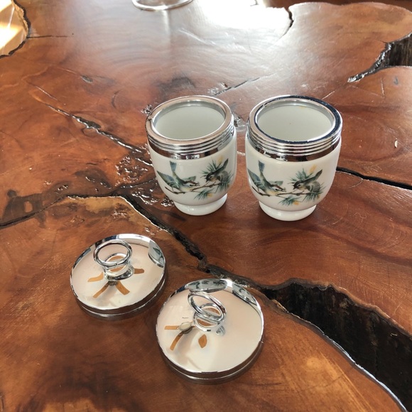 Porcelain Egg Poachers - Picture 8 of 10